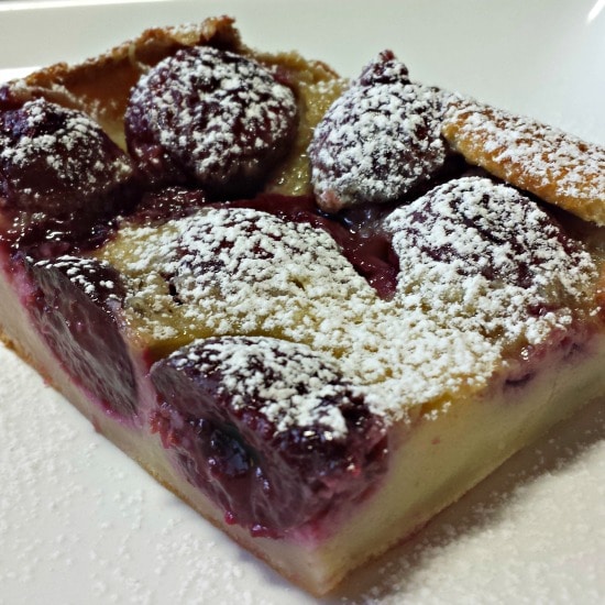 Cherry Clafouti is one of the first dishes I make when cherry season rolls around. Cherry Clafouti | A Reinvented Mom