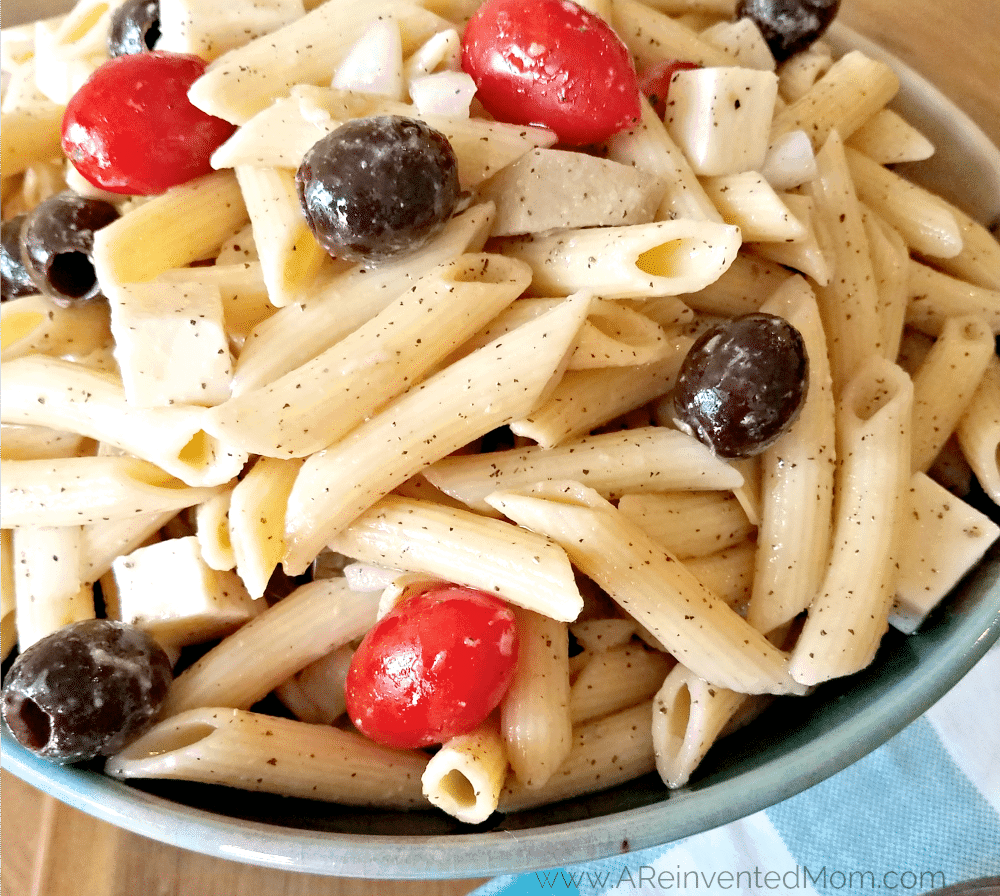 Favorite Pasta Salad Closeup | AReinvetedMom.com