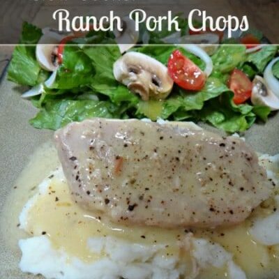 Slow Cooker Ranch Pork Chops | A Reinvented Mom