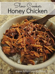 #4 - Slow Cooker Honey Chicken