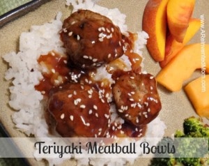 #5 - Teriyaki Meatball Bowls 