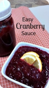 Easy Cranberry Sauce