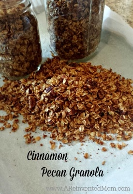 Cinnamon Pecan Granola