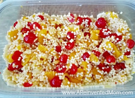 Mom's Creamy New York Fruit Salad Mac & Fruit - A Reinvented Mom