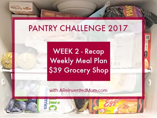 Pantry Challenge 2017 Week 2 - A Reinvented Mom