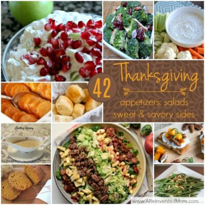 42 Thanksgiving Side Dishes | A Reinvented Mom