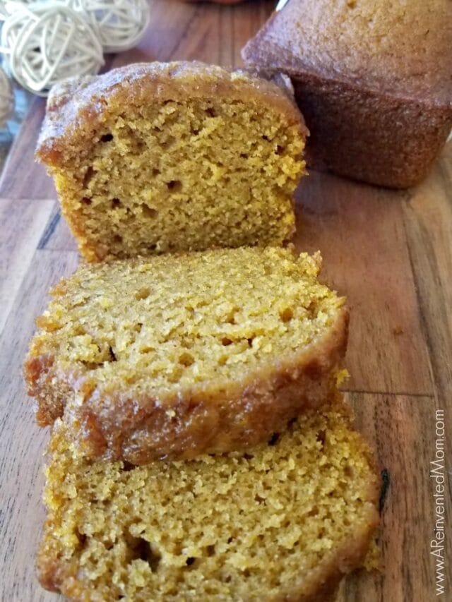 Vanilla Spiced Pumpkin Bread Story