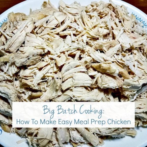 How To Make Easy Meal Prep Chicken | A Reinvented Mom