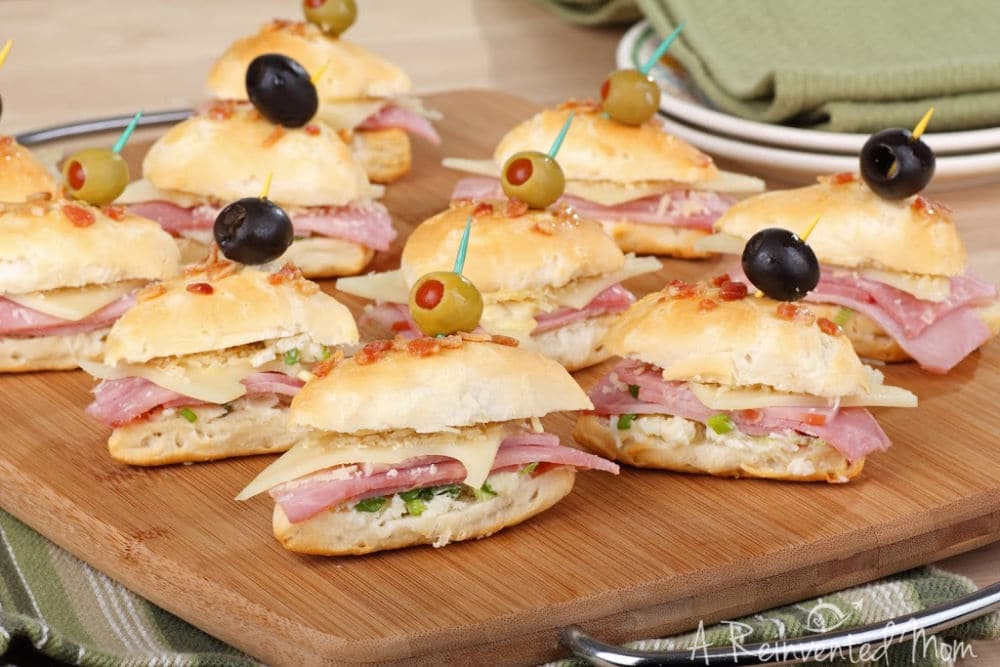 Using Leftover Party Food Party Sandwiches | A Reinvented Mom #partyleftovers #leftoverpartyfood