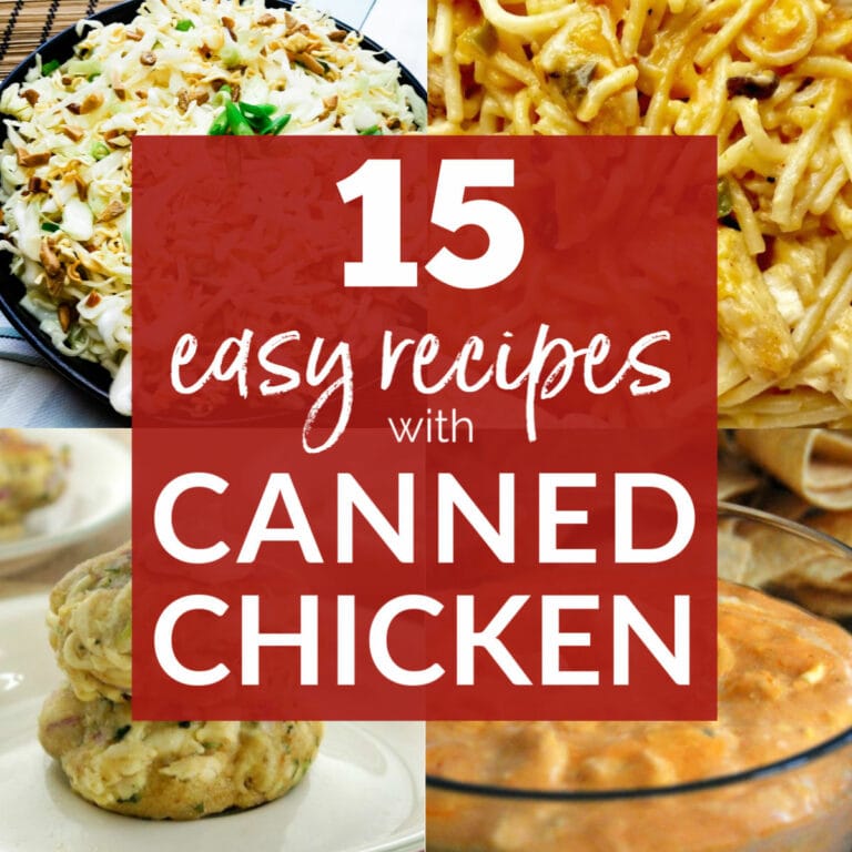 15 Easy Recipes with Canned Chicken Breast