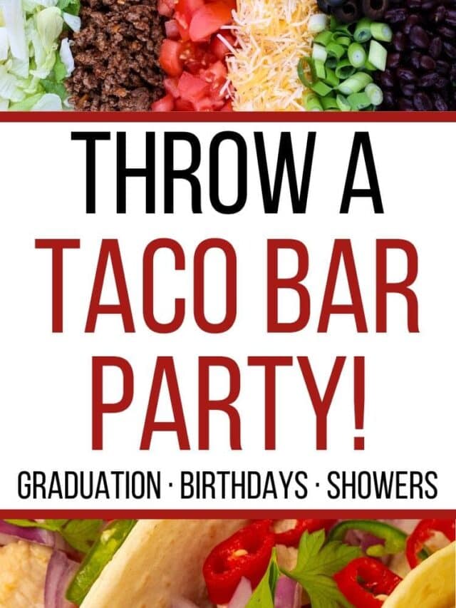 How to Throw a Killer Taco Bar Party (Easy Party Idea) Story