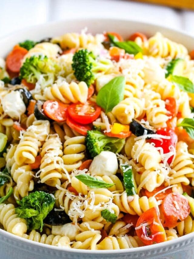 Zesty Italian Pasta Salad Story