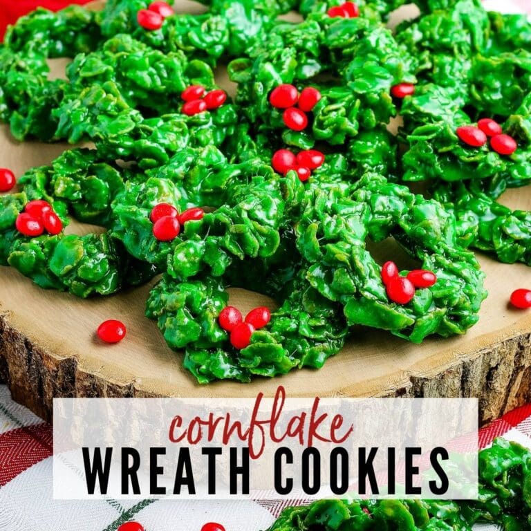 Cornflake Wreaths {No Bake}