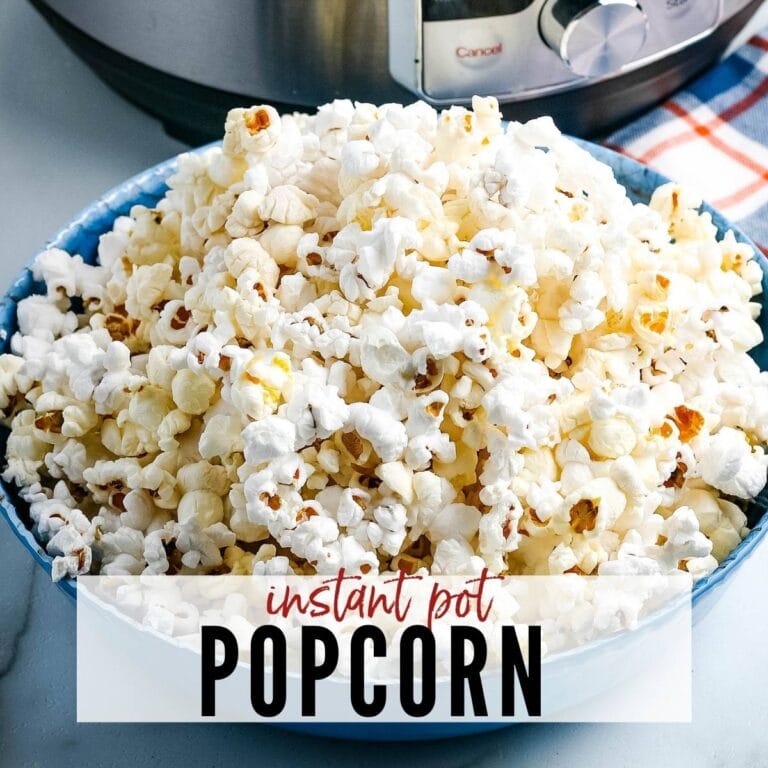 Instant Pot Popcorn