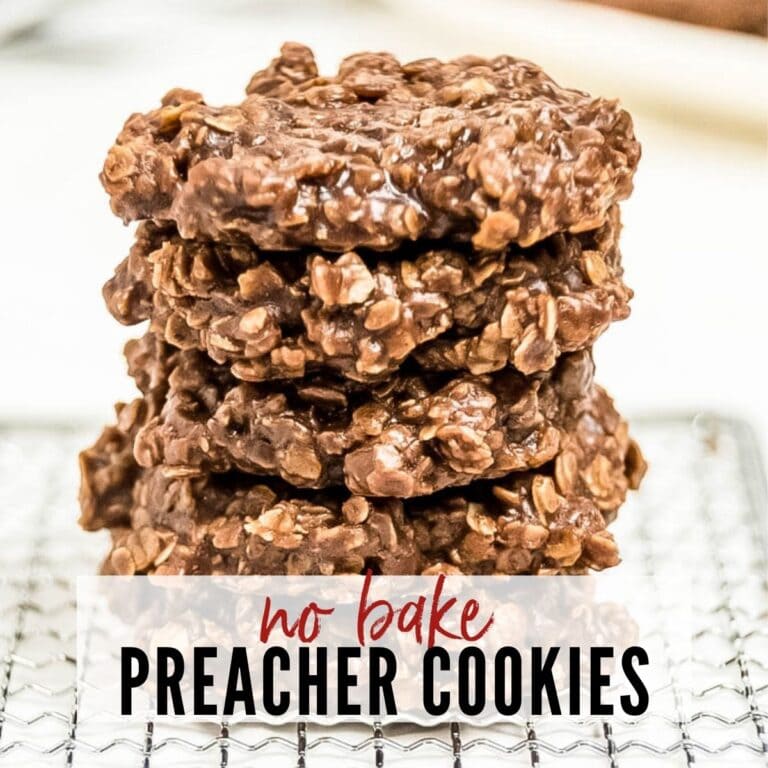 Preacher Cookies {No Bake} | A Reinvented Mom