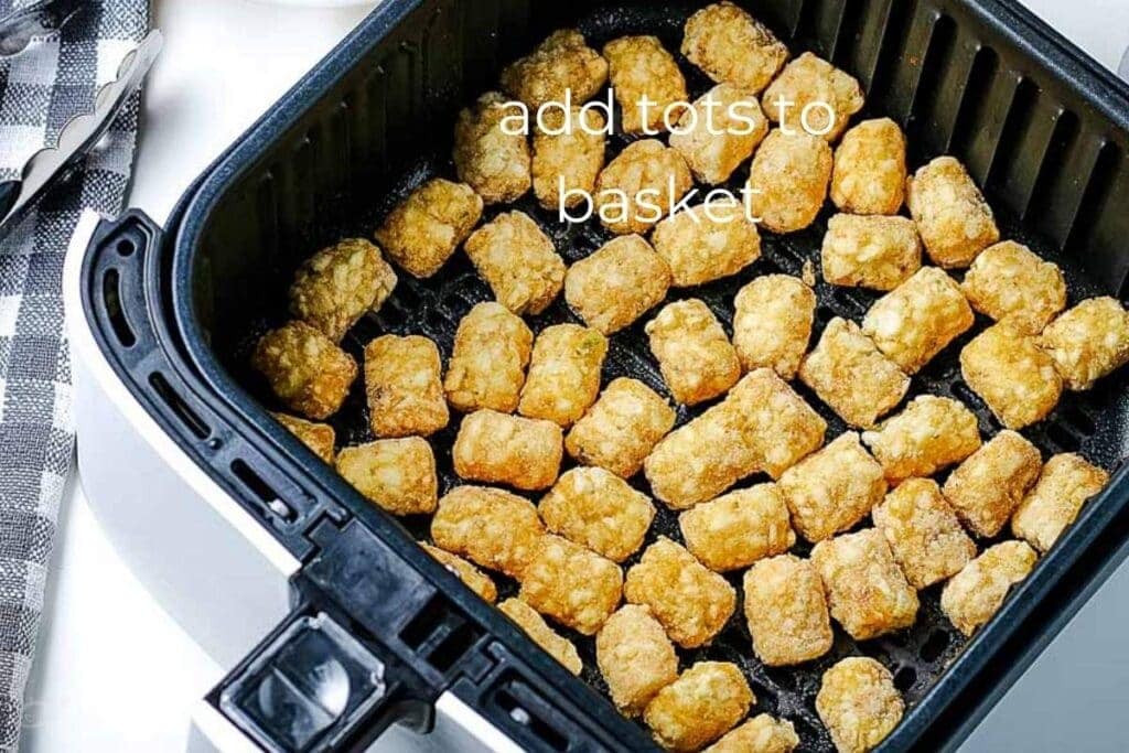 Air Fryer Frozen Tater Tots - Planted in the Kitchen