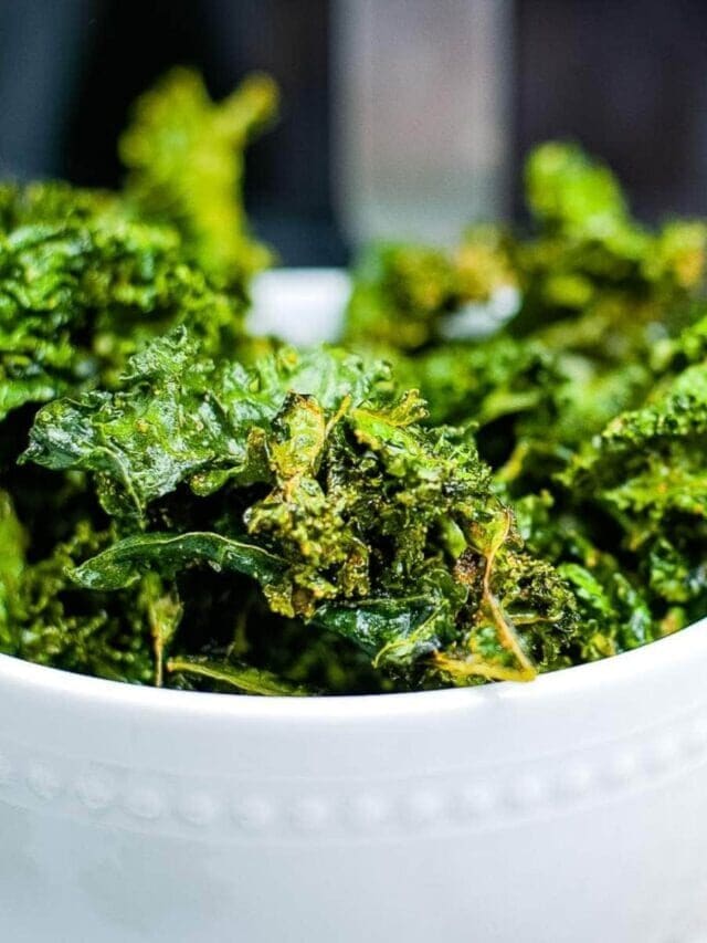 Kale Chips in the Air Fryer Story