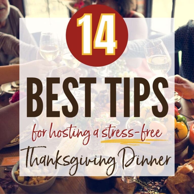 14 Tips for a Stress-Free Thanksgiving Dinner