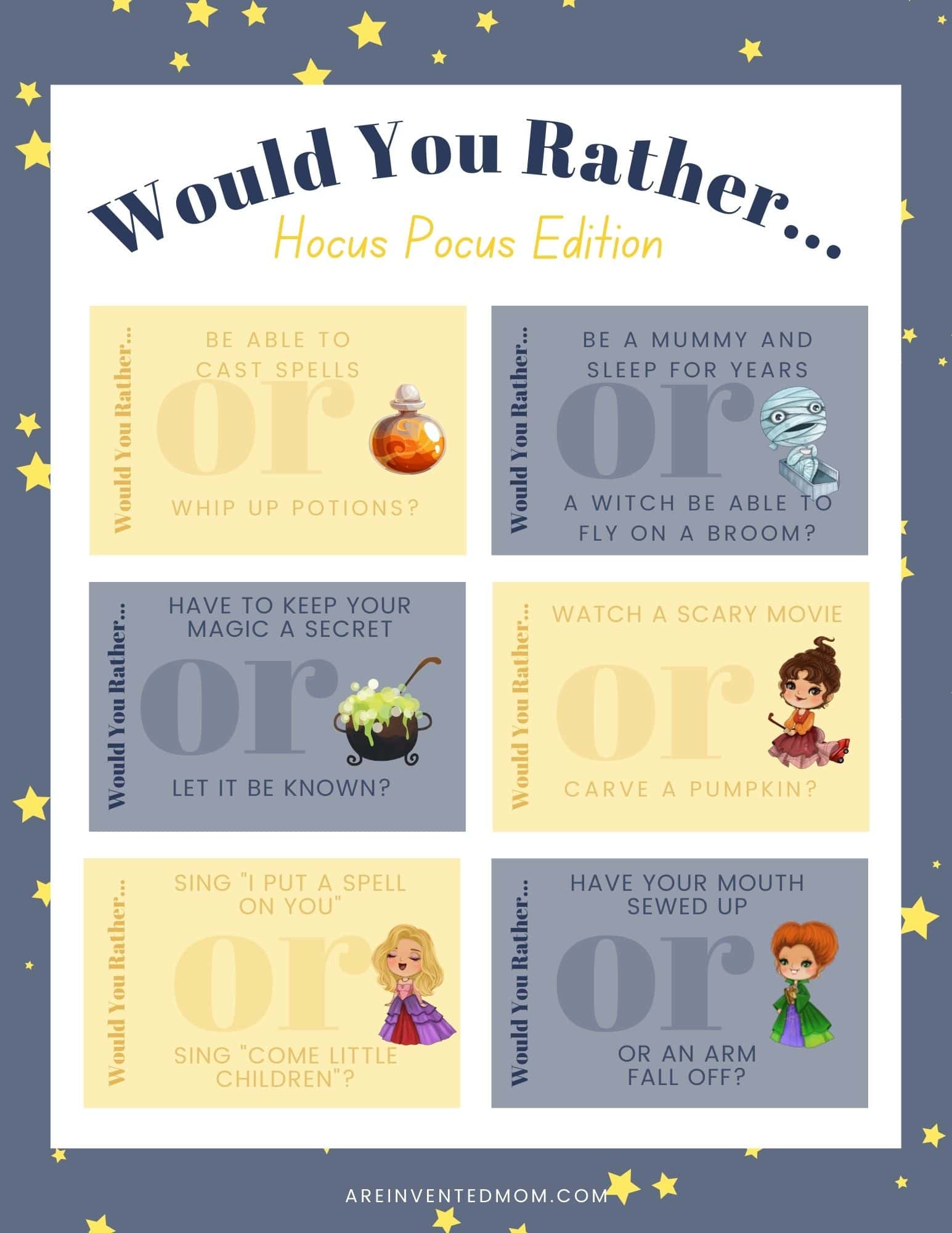 Would You Rather Disney