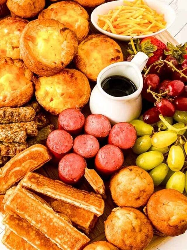 Breakfast Charcuterie Board Story
