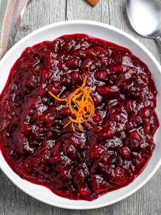 Easy Cranberry Relish Recipe