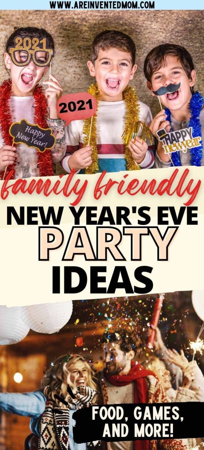 New Years Eve At Home: Fun Family-Friendly Party Ideas | A Reinvented Mom