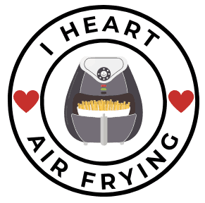 I Heart Air Frying logo.