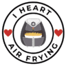 I Heart Air Frying logo.