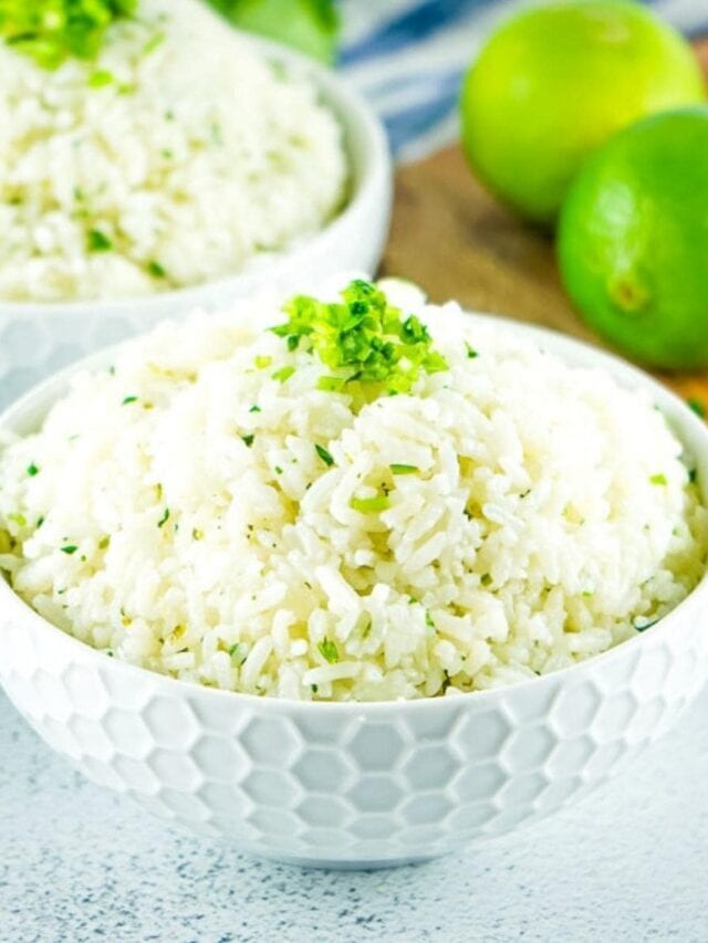 Instant Pot Cilantro Lime Rice Story