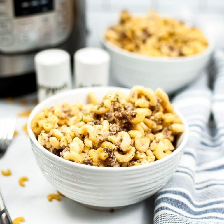 Instant Pot Homemade Hamburger Helper (Copycat Recipe)