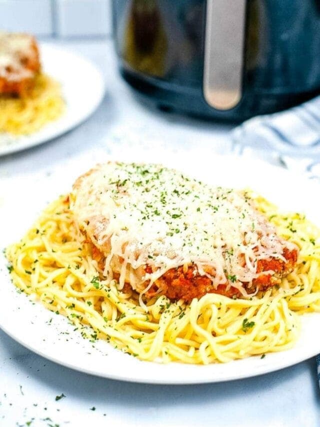 Air Fryer Chicken Parmesan Story