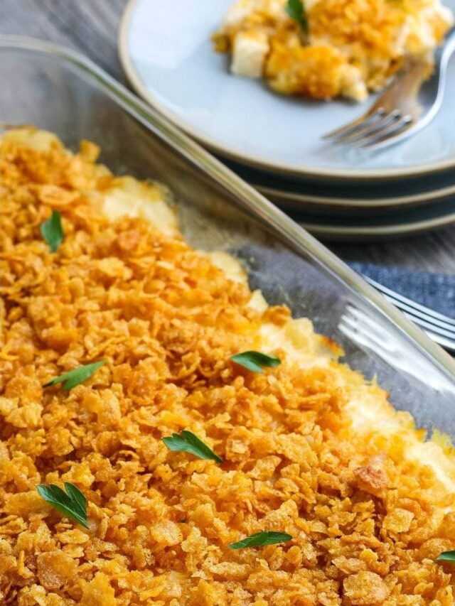Easy Cheesy Hashbrown Casserole Story