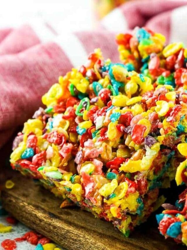 Fruity Pebbles Krispie Treats Story