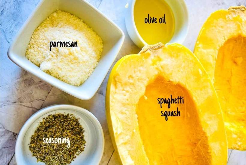 ingredients needed to make squash.