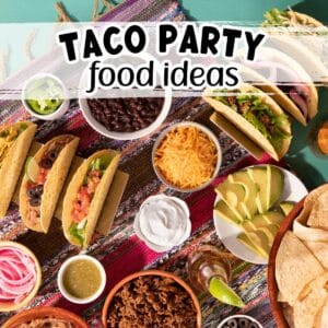 Taco Party Food Ideas (Delicious Recipes for Your Next Gathering) | A