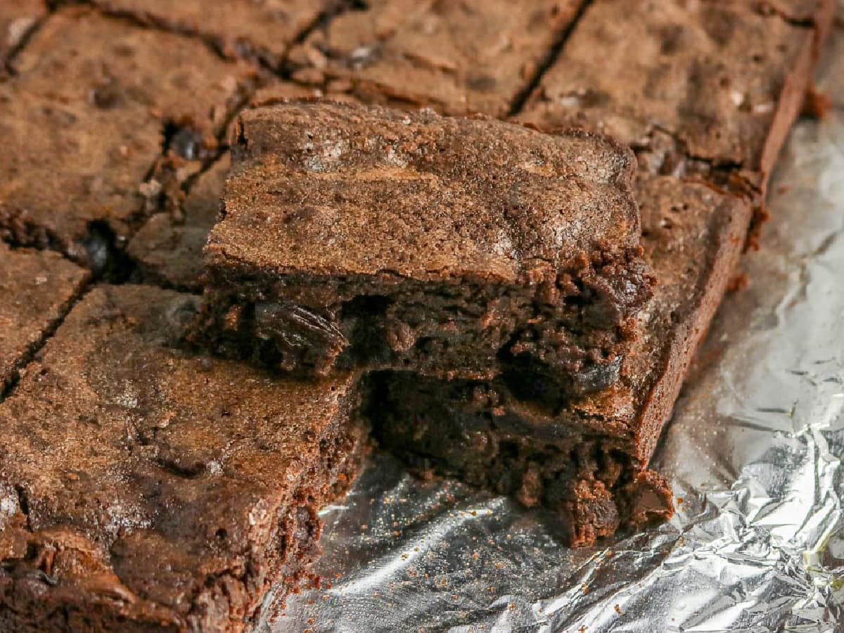 Homemade Chocolate Cherry Brownies | A Reinvented Mom